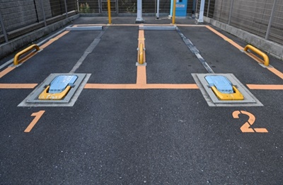 メンズライフクリニック札幌付近の駐車場